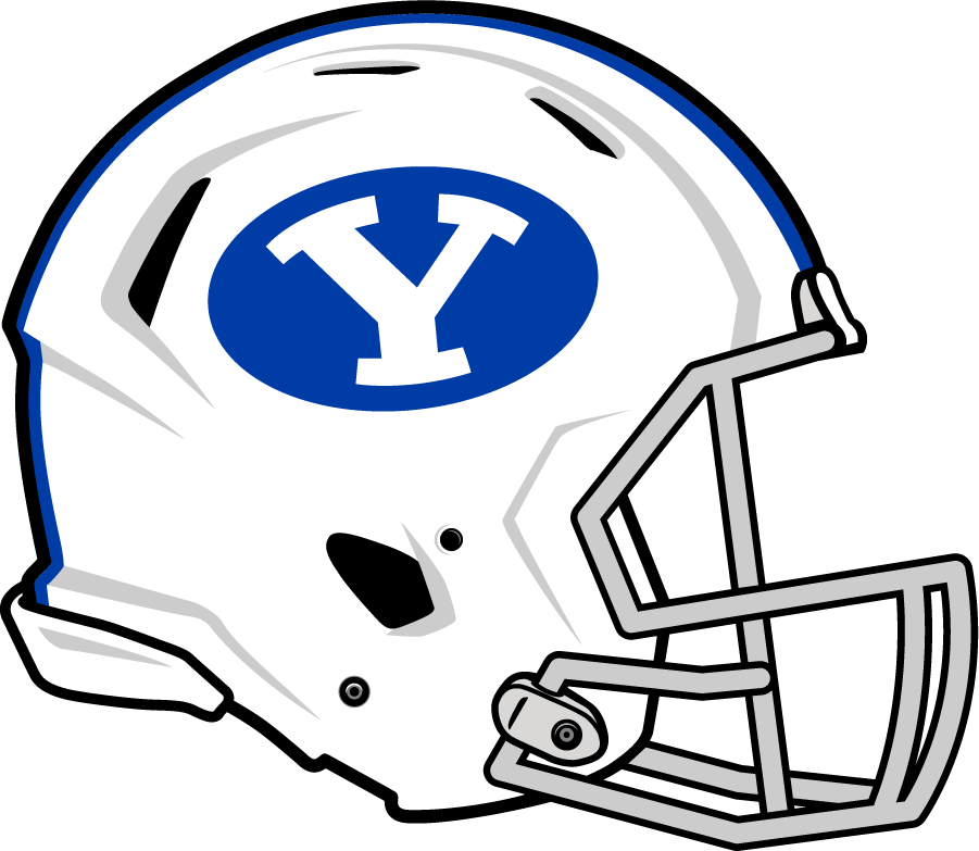 Brigham Young Cougars 2020-Pres Helmet Logo iron on transfers for clothing